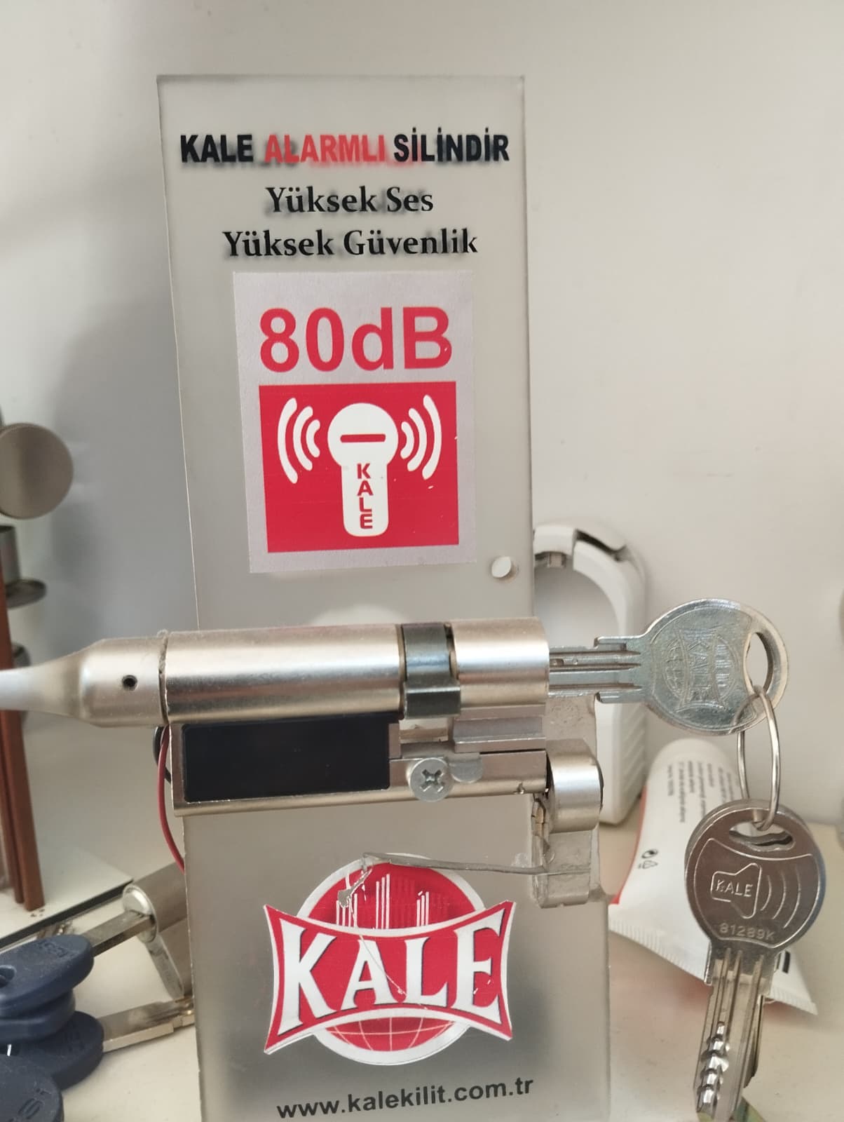 Kale 80dB Sirenli Alarmlı Kapı Bareli - Palandöken Anahtar Erzurum Çilingir Yetkili Bayii