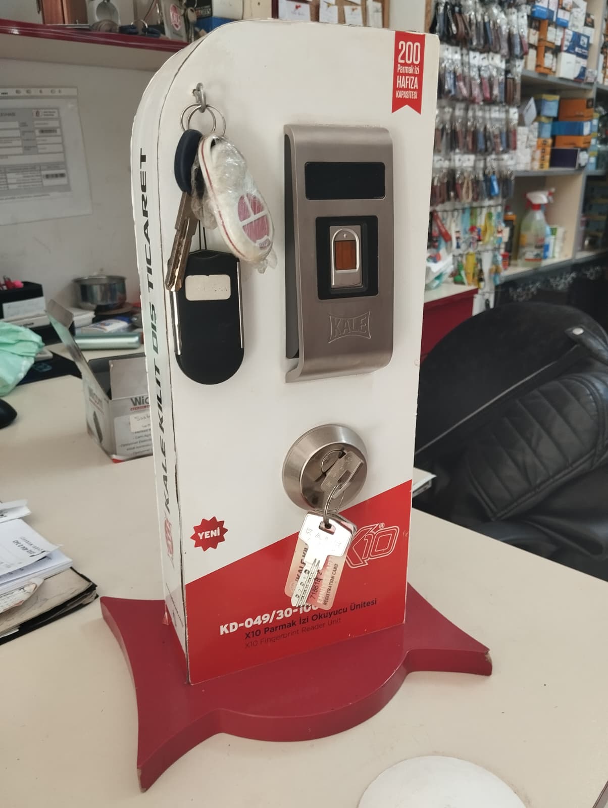 Kale X10 Biyometrik Parmak İzi Okuyucu Modülü